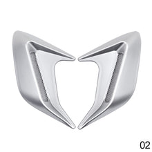 Load image into Gallery viewer, Pair Car Side Air Outlet Air Flow Simulation Mudguard Decoration Air Inlet Sticker Shark Gill Exterior