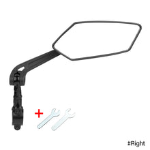 Load image into Gallery viewer, 360-degree Adjustable MTB Bicycle Handlebars Rearview Mirror HD Flat Reflector Clear Vision Cycling Left Right Back Sight Mirror