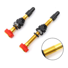Load image into Gallery viewer, MTB Road Bicycle 40mm 60mm Tubeless Tire F/V Presta Valve Rim High Strength Aluminum Alloy Tire Core Valve