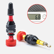 Load image into Gallery viewer, MTB Road Bicycle 40mm 60mm Tubeless Tire F/V Presta Valve Rim High Strength Aluminum Alloy Tire Core Valve