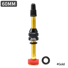 Load image into Gallery viewer, MTB Road Bicycle 40mm 60mm Tubeless Tire F/V Presta Valve Rim High Strength Aluminum Alloy Tire Core Valve
