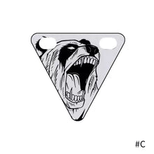 Load image into Gallery viewer, Outdoor Cycling MTB Bicycle Frame Saddle Suspension Highlight Night Reflective Triangle Board Safety Warning Sign Sticker