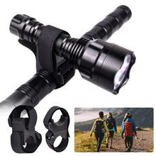 Load image into Gallery viewer, Multifunctional Bicycle Tourch Mount Holder Bike Lock Clamp Flashlight Strap Clip Magic Tape Bicycle Accessories