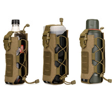 Load image into Gallery viewer, Portable Outdoor Tactical Molle Water Bottle Nylon Pouch 300ML-850ML Canteen Cover Holster Travel Kettle Bag With Molle System