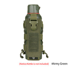 Load image into Gallery viewer, Portable Outdoor Tactical Molle Water Bottle Nylon Pouch 300ML-850ML Canteen Cover Holster Travel Kettle Bag With Molle System