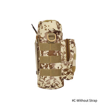 Load image into Gallery viewer, Tactical Molle Zipper Hunting Camo Water Bottle Pouches Mess Pouch Nylon Waterproof Waist Bag Outdoor Travel Sports Bottle Pouch