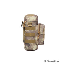 Load image into Gallery viewer, Tactical Molle Zipper Hunting Camo Water Bottle Pouches Mess Pouch Nylon Waterproof Waist Bag Outdoor Travel Sports Bottle Pouch