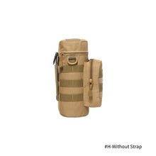 Load image into Gallery viewer, Tactical Molle Zipper Hunting Camo Water Bottle Pouches Mess Pouch Nylon Waterproof Waist Bag Outdoor Travel Sports Bottle Pouch