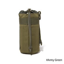 Load image into Gallery viewer, Tactical Hunting Water Bottle Bag Molle Kettle Pouch Holder Camping Cycling Bottle Bag Drawstring Pouch Bag