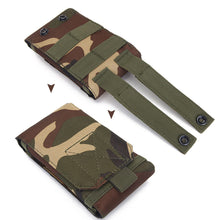 Load image into Gallery viewer, Outdoor Molle Bag Tactical Army Phone Holder Sport Waist Belt Case Waterproof Nylon EDC Sport Hunting Camo Bags in Backpack