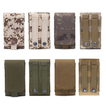 Load image into Gallery viewer, Outdoor Molle Bag Tactical Army Phone Holder Sport Waist Belt Case Waterproof Nylon EDC Sport Hunting Camo Bags in Backpack