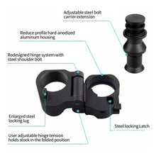 Load image into Gallery viewer, Armiyo Gen3-M ar 15 Tactical Folding Stock Adapter AR-15/AR-10 Aluminium Alloy Hunting Accessories