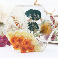 Load image into Gallery viewer, Large Hexagon Silicone Mold DIY Crystal Resin Bookend Mould Mirror Effect Book Stand Craft Mold Eposy Desk Decoration Ornament Tool