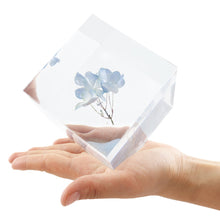 Load image into Gallery viewer, Geometric Cube Shape Silicone Mold DIY Desk Decoration Ornament Craft Mould Mirror Effect Crystal Mold Eposy Tool