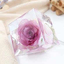 Load image into Gallery viewer, Geometric Cube Shape Silicone Mold DIY Desk Decoration Ornament Craft Mould Mirror Effect Crystal Mold Eposy Tool