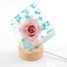 Load image into Gallery viewer, Geometric Cube Shape Silicone Mold DIY Desk Decoration Ornament Craft Mould Mirror Effect Crystal Mold Eposy Tool