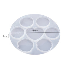 Load image into Gallery viewer, DIY Epoxy Phone Stand Silicone Mold Resin Heart Phone Holder Mould Irregular Marble Decor Resin Silica Mold