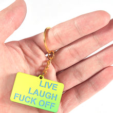 Load image into Gallery viewer, DIY English Dirty Word Keychain Pendant Silicone Mold Epoxy Resin Hanging Pendant Craft Moulds Mirror Effect Jewelry Necklace Pendant Silica Mold