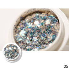 Load image into Gallery viewer, Epoxy Sequin Glitter Kit Iridescent Mermaid Sequin Kit Mix Gradient Laser Glitter Sequin Powder Iridescent Flakes