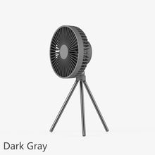 Load image into Gallery viewer, Multifunction Eletric Fan Appliance USB Chargeable Tripod Stand Desk Fan Outdoor Camping Ceiling Fan