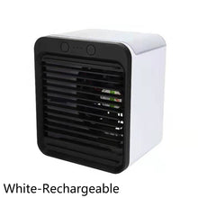 Load image into Gallery viewer, Mini Air Conditioner Air Cooler Fan USB Chargeable Portable Air Conditioner 3 Gear Air Cooling Fan Office Desktop Fan