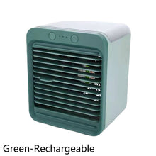 Load image into Gallery viewer, Mini Air Conditioner Air Cooler Fan USB Chargeable Portable Air Conditioner 3 Gear Air Cooling Fan Office Desktop Fan
