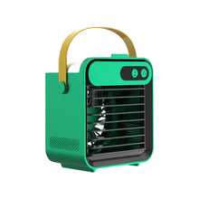 Load image into Gallery viewer, Mini Air Conditioner Air Cooler Fan USB Chargeable Air Cooling Fan Office Desktop Fan Moisturizing Fan