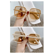 Load image into Gallery viewer, Gradient Square Frame Sunglasses Trend UV Protection Retro Sunglasses Fashion Women Sunglasses Outdoor Glasses