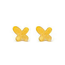 Load image into Gallery viewer, Trendy Cute Butterfly Versatile Sweet Cherry Bow Women Jewelry Gold Plated Brass Fashion Vintage Earrings Accessories