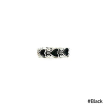 Load image into Gallery viewer, Fashion Vintage Dark Retro Black Red Heart Love Simple Drip Oil Women Female Creative Couple Jewelry Accessories
