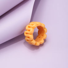 Load image into Gallery viewer, Fashion Vintage Resin Hollow Ring Personality Creative Personalized Cute Cartoon Irregular Ring Women Female Accessories