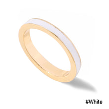 Load image into Gallery viewer, Fashion Alloy Ring Hand Jewelry Oil Drip Ring Multicolor Simple Gold Creative Cool Women Jewelry Accessories