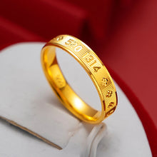 Load image into Gallery viewer, Fashion Elegant Clover Ring Men Women Creative Gold Plated 520 1314 Ring Couple Ring Female Male Jewelry Accessories