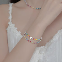 Load image into Gallery viewer, Fashion Rice Beads Boho Smiley Rainbow Heart Cute Bear Colorful Pendant Bracelet Women Girl Creative Jewelry Accessories