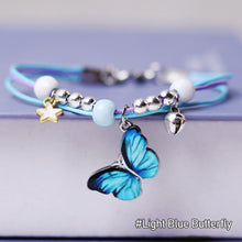 Load image into Gallery viewer, Fashion Multi-layer Rice Beads Bracelet Butterfly Fashion Creative Women Girl Beaded Chain Elegant Bracelet Jewelry Accessories