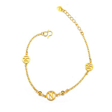 Load image into Gallery viewer, Fashion Love Clover Thin Bracelet N Letter Bracelet Fashion Creative Women Girl Wrist Chain Elegant Jewelry Accessories