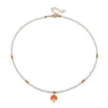 Load image into Gallery viewer, Bohemian Sweet Cool Wind Colorful Rice Bead Necklace Beaded Fun Creative Mushroom Pendant Necklace Fashion Women Choker