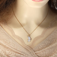 Load image into Gallery viewer, 2pcs/set Creative Butterfly Short Necklace Fashion Friendship Animal Drip Oil Pendant Clavicle Chain Jewelry Women Accessories