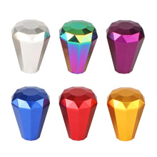 Load image into Gallery viewer, Universal Car Manual Gear Aluminum Diamond Shape Racing Stick Shift Knob Lever Shifter Racing Shift Knob