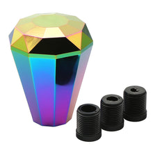 Load image into Gallery viewer, Universal Car Manual Gear Aluminum Diamond Shape Racing Stick Shift Knob Lever Shifter Racing Shift Knob
