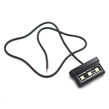 Load image into Gallery viewer, Universal 3LED 12V Motorcycle License Plate Lights Decorative Lamp Aluminum