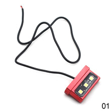 Load image into Gallery viewer, Universal 3LED 12V Motorcycle License Plate Lights Decorative Lamp Aluminum