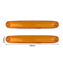 Load image into Gallery viewer, 2Pcs Truck Side Marker Light LED Lighting Parking Marker Lamps Trailer Truck Marker Lights 12V- 24V