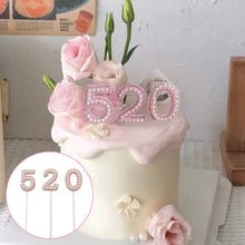 Load image into Gallery viewer, Mother’s Birthday Cake Topper Decoration Mother's Day Cake Topper Decoration I Love Mom Bithday Cupcake Toppers