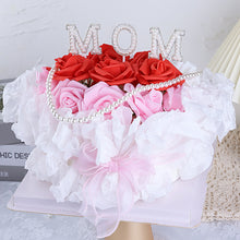 Load image into Gallery viewer, Mother’s Birthday Cake Topper Decoration Mother's Day Cake Topper Decoration I Love Mom Bithday Cupcake Toppers