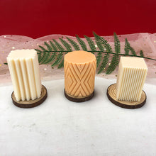 Load image into Gallery viewer, DIY Geometry Silicone Candle Mold Carving Art Aromatherapy Plaster Home Decoration Mold Wedding Gift