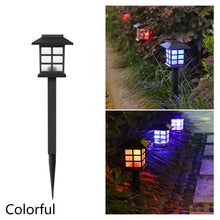 Load image into Gallery viewer, 2Pcs Solar Lights with House Shape LED Lamp Solar Powered Waterproof Outdoor Garden Light Lawn Automatic Lamp