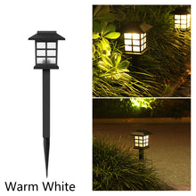 Load image into Gallery viewer, 2Pcs Solar Lights with House Shape LED Lamp Solar Powered Waterproof Outdoor Garden Light Lawn Automatic Lamp