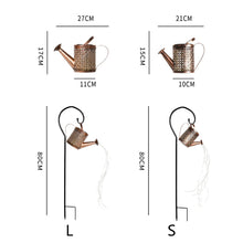 Load image into Gallery viewer, Watering Can Solar Light LED Fireworks Lamp Solar Powered Waterproof Outdoor Garden Light Lawn Automatic Lamp