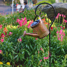 Load image into Gallery viewer, Watering Can Solar Light LED Fireworks Lamp Solar Powered Waterproof Outdoor Garden Light Lawn Automatic Lamp